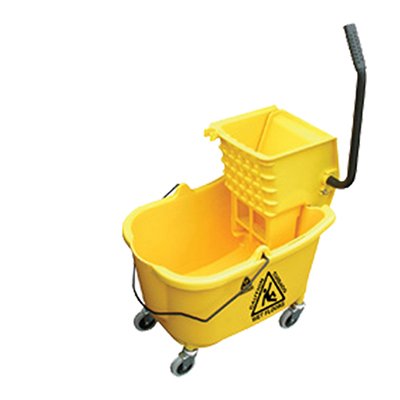 MaxiRough Mop Bucket and Wringer, O'Cedar Commercial 96975 Yellow