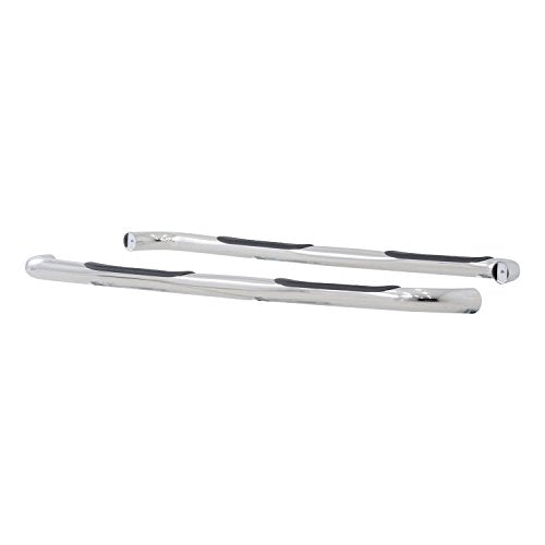 204052-2 ARIES Round Nerf Bars (3 Inch Polished Stainless Steel)