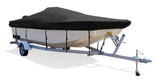 Trailerite Taylor Made Products Semi-Custom Boat Cover for Deck Boats with Inboard/Outboard Motor, Multiple Sizes and Colors