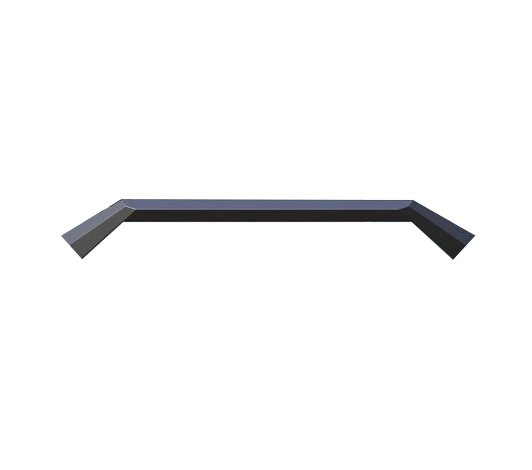Armour II Heavy Duty Black Horse Front Bumper Bull Nose Only Matte Black Compatible with 2010-2010 Dodge Ram 2500|2011-2018 Ram 2500|2010-2010 Dodge Ram 3500|2011-2018 Ram 3500-AFB-RA10-BN