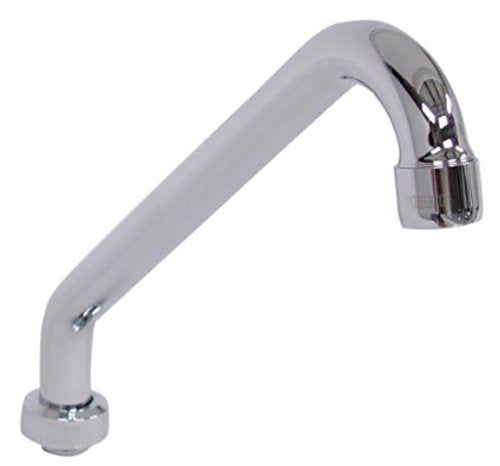 Valterra PF181003 Phoenix Spout 8" Tubular (for 2 Hdl Kitchen Faucets, Chrome)