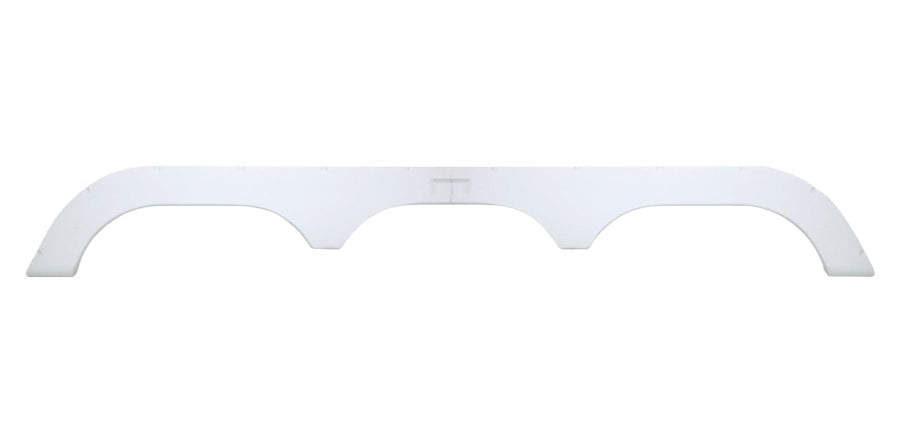 Polar White ICON 01900 Triple Axle Fender Skirt FS1900 for Fleetwood