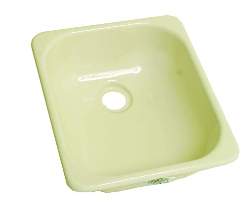 Lippert 209351 Better Bath 13" x 15" Parchment Square Galley/Kitchen Sink