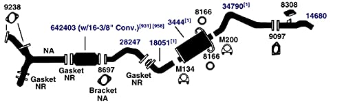 Exhaust Gasket AP Exhaust 9097