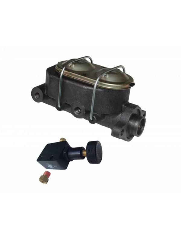 1 inch Bore Master Cylinder Kit left port with adjustable valve