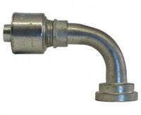 Gates GL Couplings 16GL-16FL90S, Code 61 O-Ring Flange, 90 Bent Tube, 1" ID