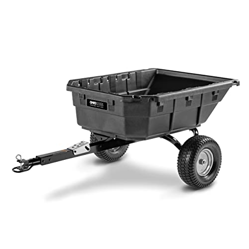 Poly Swivel Hybrid Dump Cart Ohio Steel 4048P-HYB, 15 cu.ft., 1250 lb Load Capacity