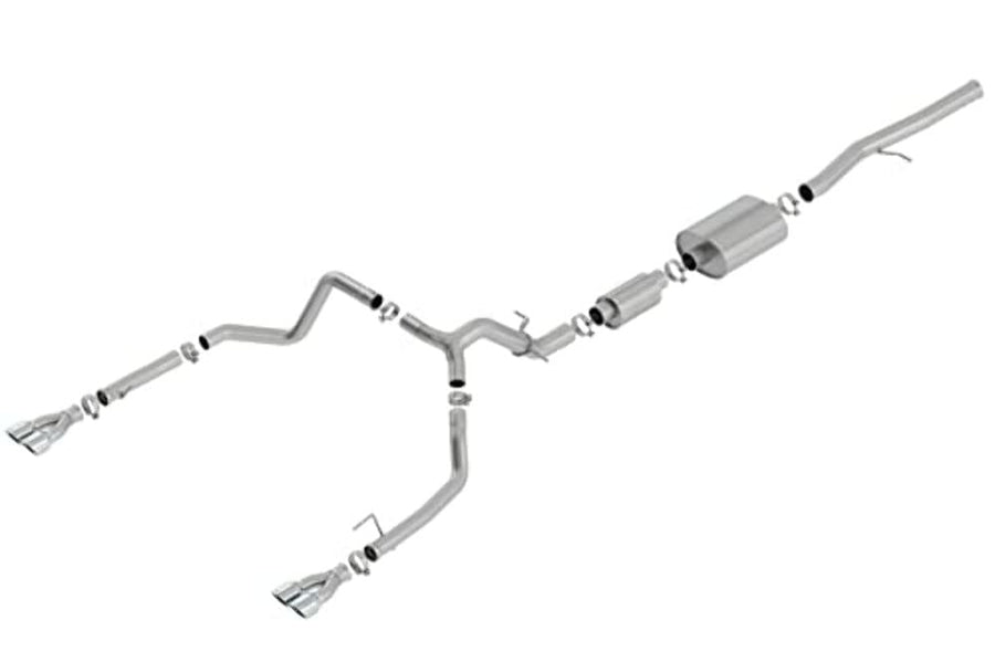 Cat Back Silverado/Sierra 1500 6.2L 2019 Exhaust S Type