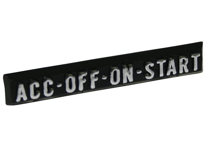Ignition Start Plate Brothers Trucks BR10030
