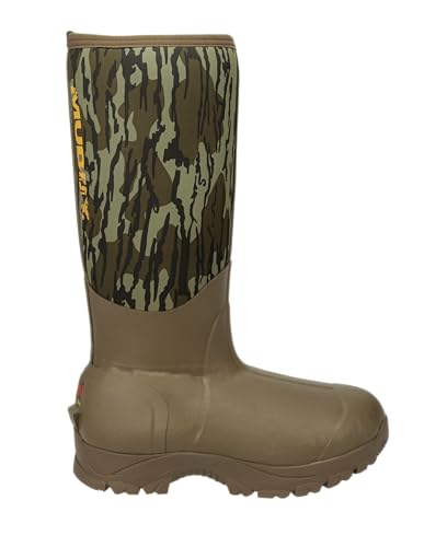 Muddy Outdoors MTX Men's 17" 1600 Gram Insulated Rubber Boots Mossy Oak Bottomland 13 D