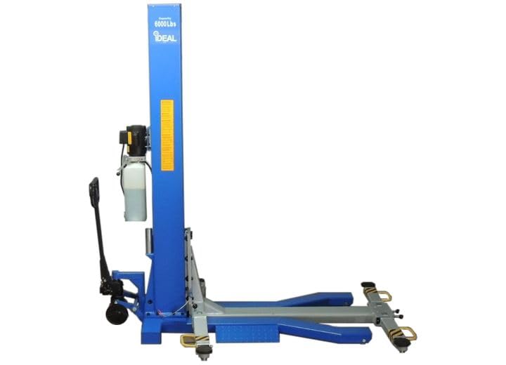 MSC-6KLP Tuxedo Distributors 6000 LB Mobile Single Column Lift