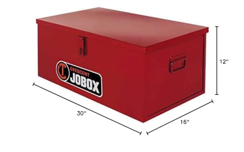 659990 Jobox Truck Chest, Steel, 30" x 16" x 12"