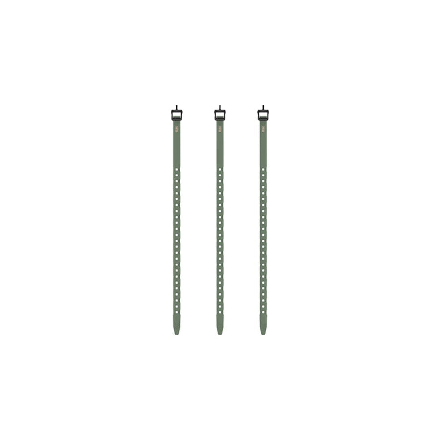 QuickStraps HALF RACK 18 inch (3 PK) - Versatile Straps for Securing Hunting Gear, Hang Trail Cameras, Secure Gear to ATVs, Motorbikes, and More, Green