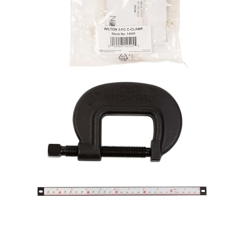 Brute Force Wilton C-Clamp, 3-7/16" Opening, 2-1/2" Throat, 16250 Lbs. Clamping Force (Model 3 F.C.)