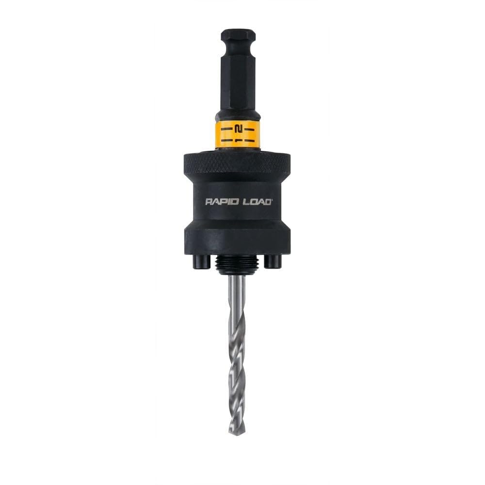 DEWALT Hole Saw Rapid Load Arbor, 1/2-in (DAH9912PBM)