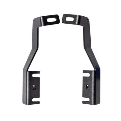 XE Go Rhino Hood Hinge Cube Light Mount | Mild Steel, Textured Black | 732330T | Fits 2022-2024 Nissan Frontier