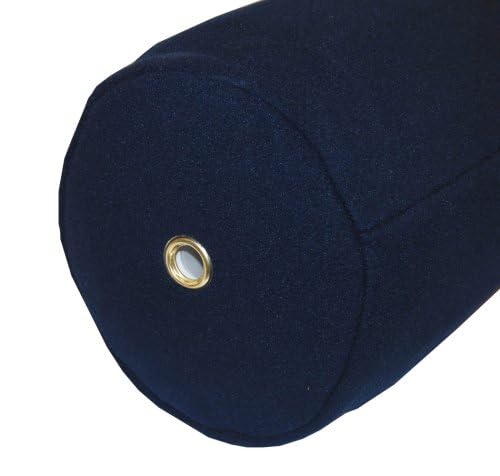 Fleece Boat Fender Cover Taylor Made Products for Center Rope Tube Style Fenders (10" x 26", Navy Blue)