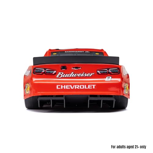 Losi 1/12 NASCAR RC Race Car No. 8 Dale Earnhardt Jr. Budweiser Chevrolet ZL1 2S AWD RTR Brushed On-Road Battery & Charger Included Red LOSF1122508