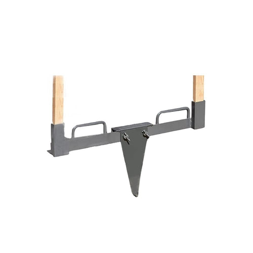 24" Birchwood Casey Steel Target Stand with Spike - Durable Powder-Coated Metal Target Base Stand for Shooting