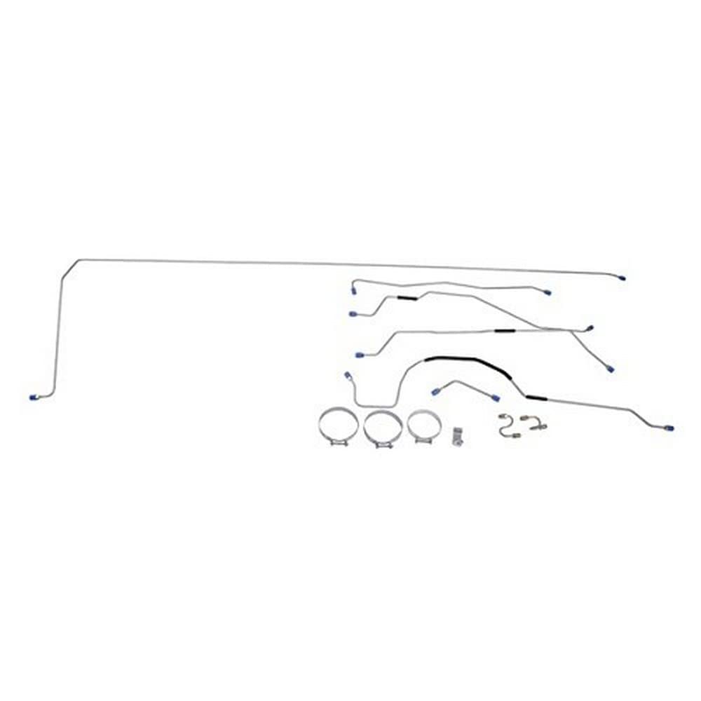 Brake Line Kit, Full, 9 Inch Brakes | Omix-ADA | 16737.05 | OE Reference: MS00104 | Fits 1955-1965 Jeep CJ5
