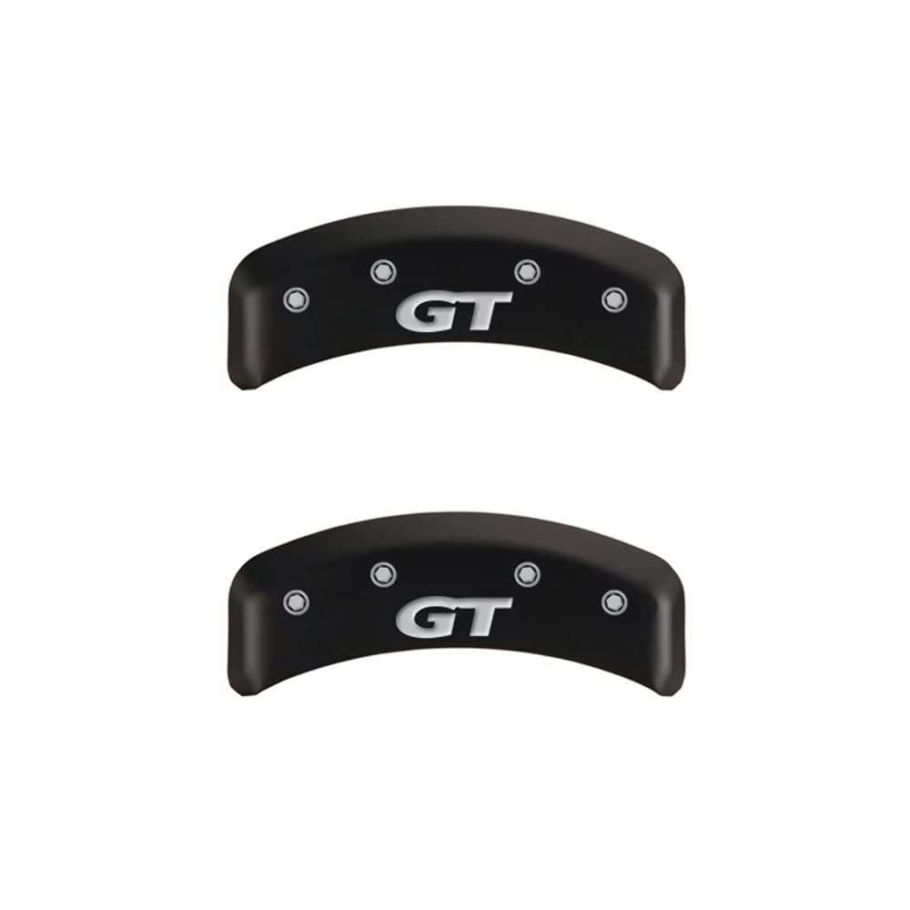 Brake Caliper Covers MGP - 1999-2004 Ford Mustang (Mach1 and Bullit, Excludes Cobra) - Front and Rear Set - Red