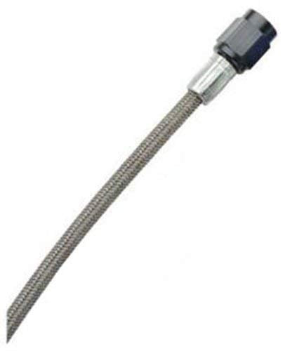 -3AN Black Alum. Nuts 24in -2AN Brake Line Fragola w/