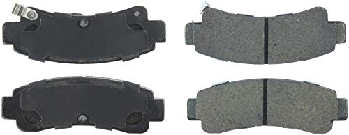 Rear StopTech 308.05110 Brake Pads with Shims and Hardware Street