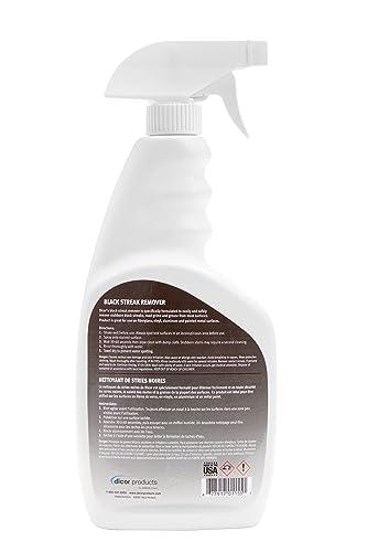 Dicor Black Streak Remover CP-BSR320S Cleaner Spray for RV Roofs and Exterior, White