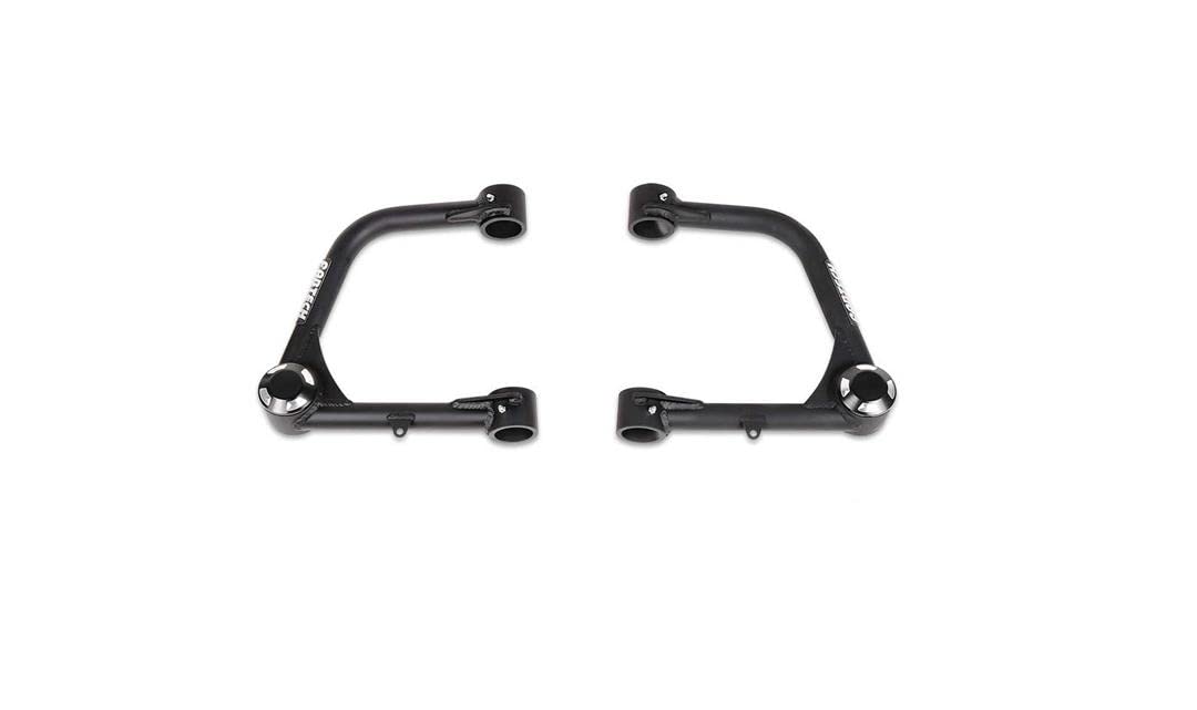 Fabtech Upper Control Arm Kit Front Uniball compatible with Toyota Tundra 4WD (2022), Component for Lift Kits K7086 & K7089, FTS26105