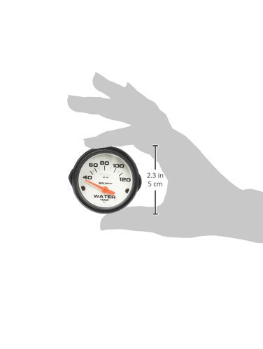 Metric Water Temperature Gauge Auto Meter 5737M Phantom