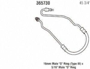 Power Steering Gates 365730 Hose Assembly Pressure Line