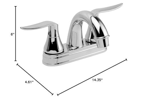 Dura Faucet RV Lavatory Faucet Elegant Arc Spout (Chrome Polished)