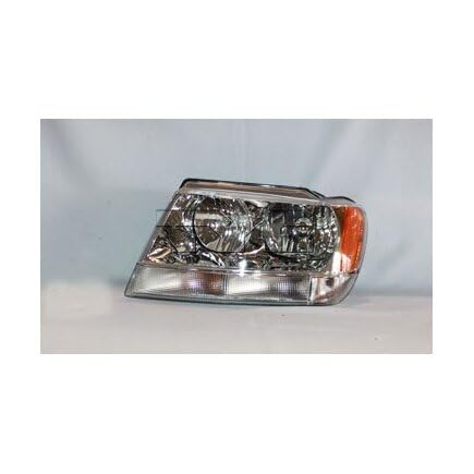 Jeep Grand Cherokee TYC 20-5576-90-9 CAPA Certified Replacement Left Head Lamp