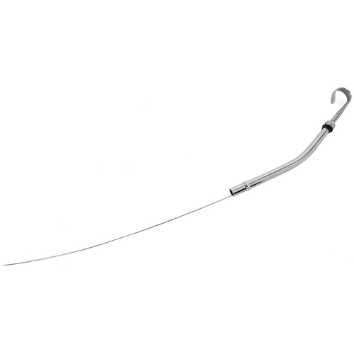 Engine Dipstick Proform 66116 with Chrome Steel Tube and Hook Handle for Small Block Chevy