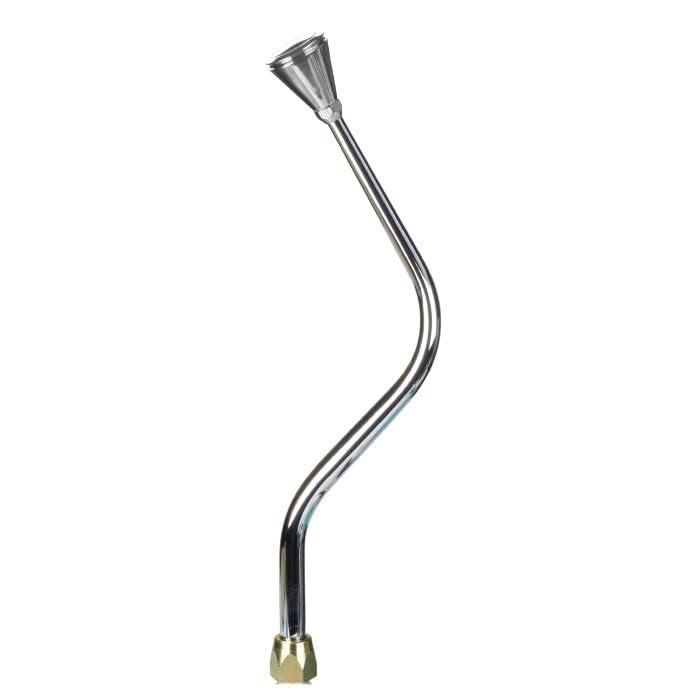 Lokar Performance Products Co Shifter 700-R4 Gm 16" Chrome Bench Bend Lever Hi-Tech Polished Knob