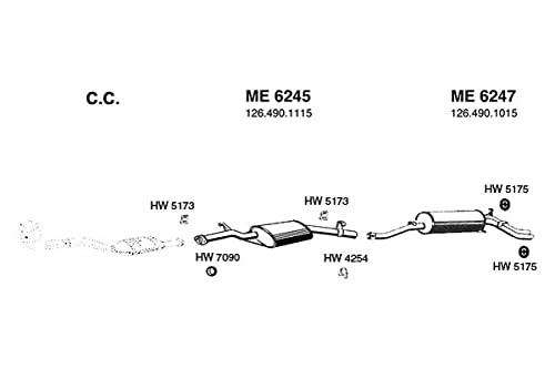 HW5173 Ansa - Exhaust Hanger