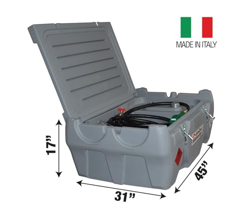 58-Gallon JohnDow Industries Low-Profile Diesel Carry Tank JDI-AFT58LP