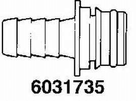 Quad Port Flojet 20381-002 X 1/2 Barb (pr)
