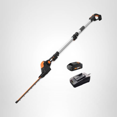 20V WORX WG252 2-in-1 Attachment Capable Hedge Trimmer