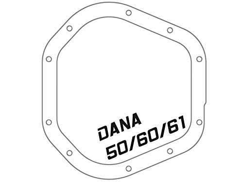 aFe POWER Front Differential Cover Pro Series Black w/Machined Fins - #46-71100B - Ford F-250/F-350 99-23 (Dana 50 / Dana 60 / Dana 61 Axles)