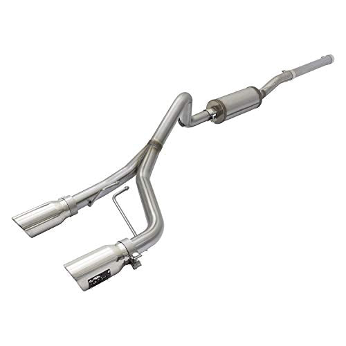 Rebel Series aFe Power 49-48056-P 2.5" Stainless Steel Cat-Back Exhaust System