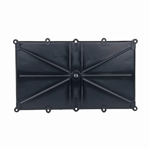 Marine T-H Battery Holder Tray with Stainless Steel Buckle for 31 Series Batteries - Durable & RV Battery Holder with Secure Buckle & Easy Installation, Corrosion Resistant, NMMA Certified