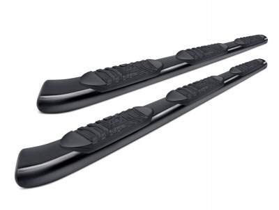 Extreme Black Horse Wheel-to-Wheel Side Steps Black Compatible with 2015-2023 Ford F-150|2022-2023 Ford F-150 Lightning-FOBK-NL