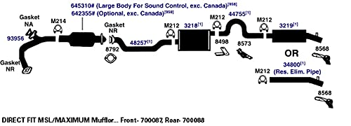 Flange AP Exhaust 8792