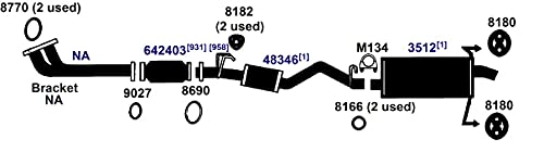 Exhaust Gasket AP Exhaust 8690