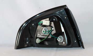 Right TYC Tail Light Assembly Compatible with 2004-2006 Nissan Sentra