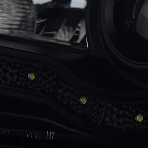 Led Projector Headlights- Chrome SPEC-D TUNING LHP-F25099SM-RS 99-04 Ford F250