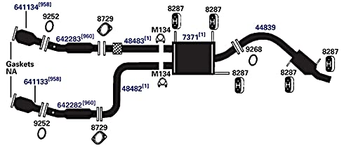 Exhaust Tail Pipe AP Exhaust Products 44839