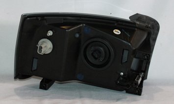 Left TYC Headlight Assembly Compatible with 2006-2007 Dodge Dakota