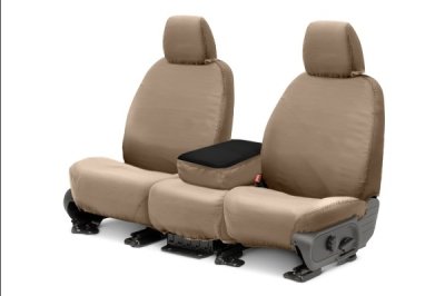 Covercraft Waterproof SeatSaver Front Row Taupe Taupe SS1226WFTP